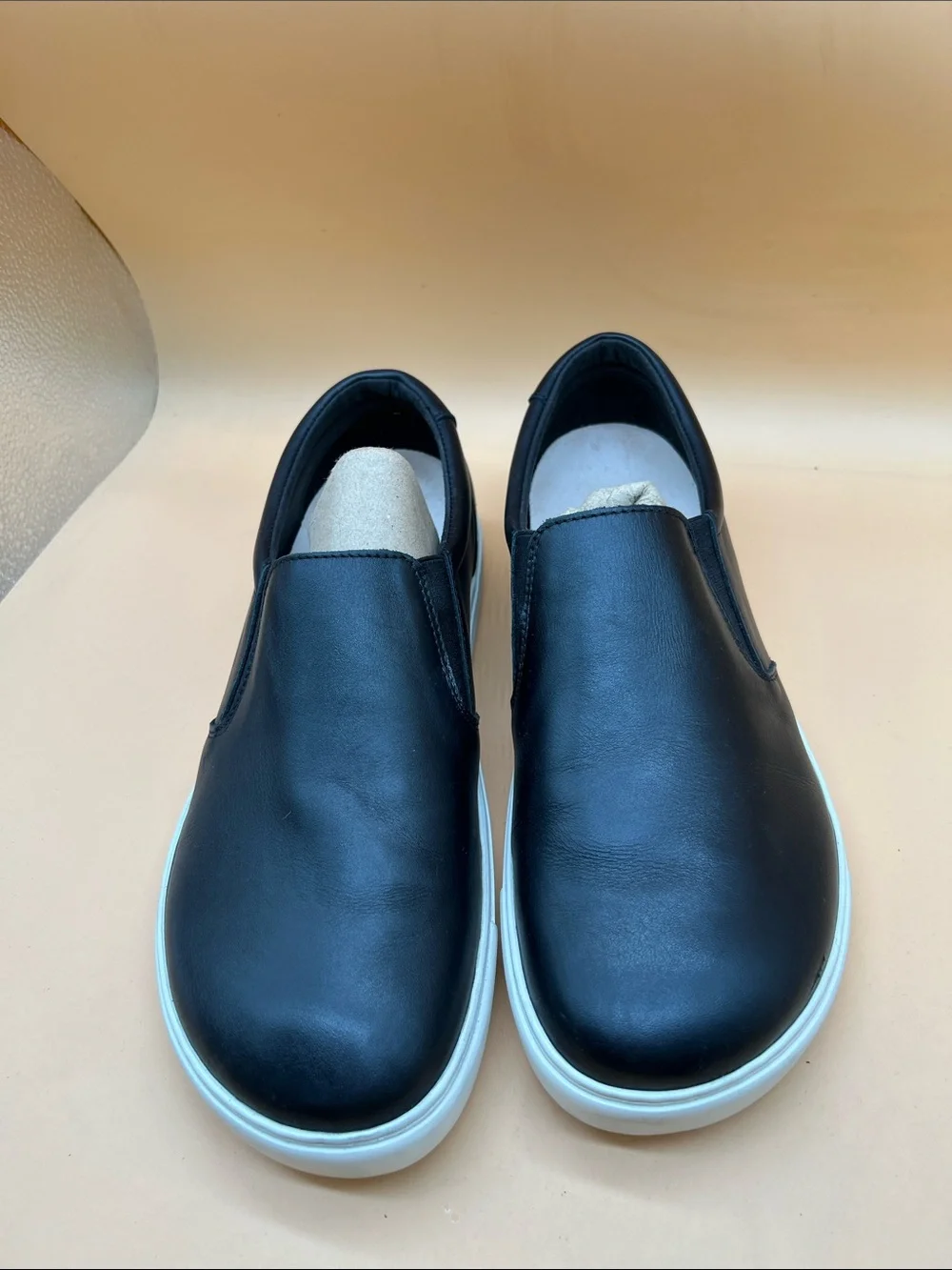 Birkenstock Oswego Black Natural Leather - Size.   43 USA 10